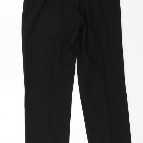 Marks and Spencer Womens Black   Trousers  Size 10 L28 in