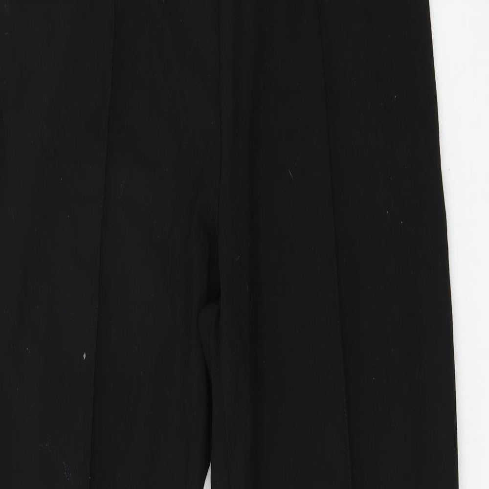 Marks and Spencer Womens Black   Trousers  Size 10 L28 in