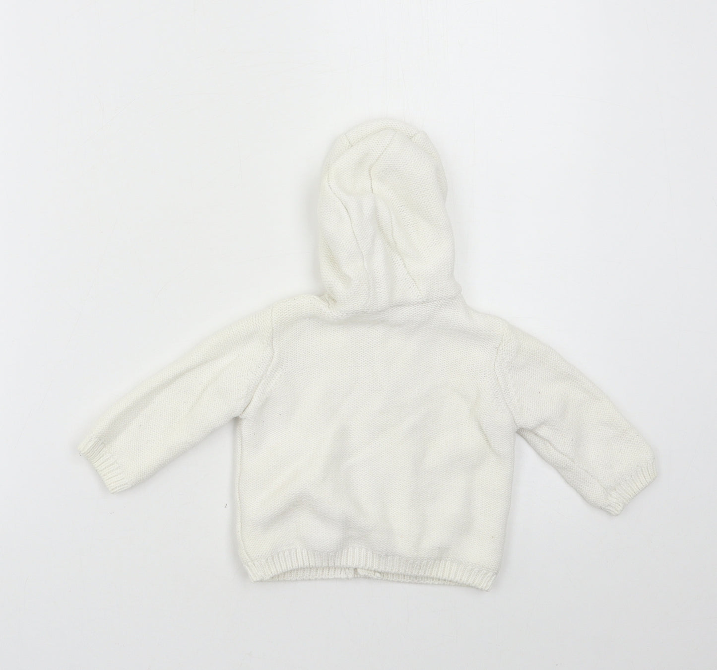 Mini Club Baby White  Knit Jacket  Size 3-6 Months