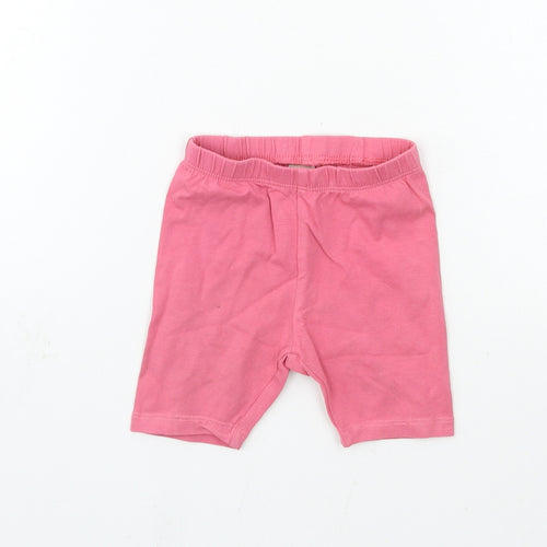 TU Girls Pink  Jacquard Jogger Trousers Size 12-18 Months