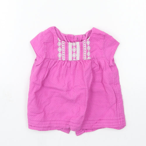 Nutmeg Girls Purple   A-Line  Size 3-6 Months