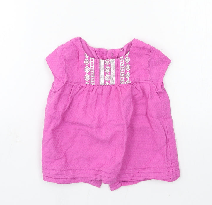 Nutmeg Girls Purple A-Line Size 3-6 Months