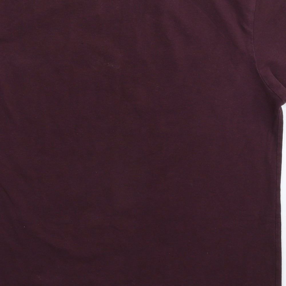 Charles Wilson Mens Grey    T-Shirt Size L
