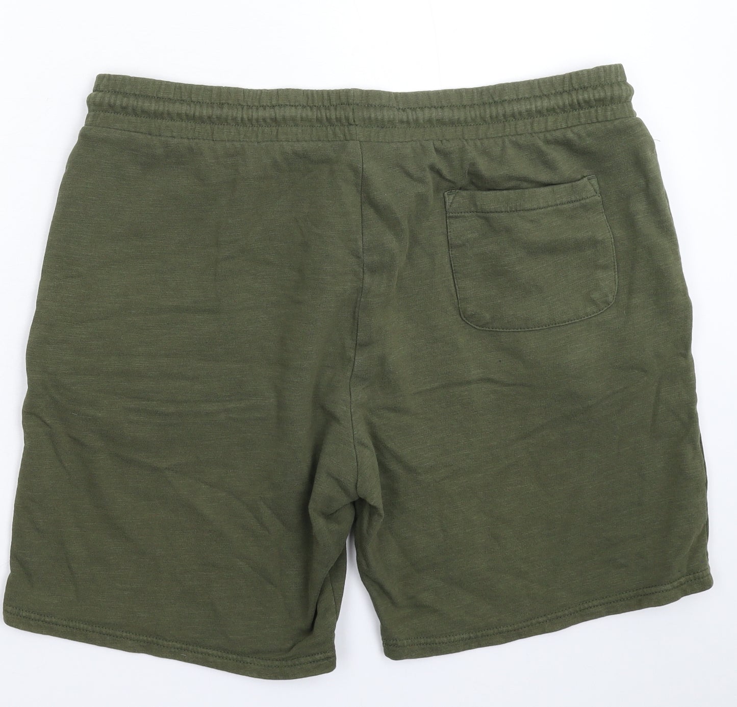 TU Mens Green   Sweat Shorts Size 38