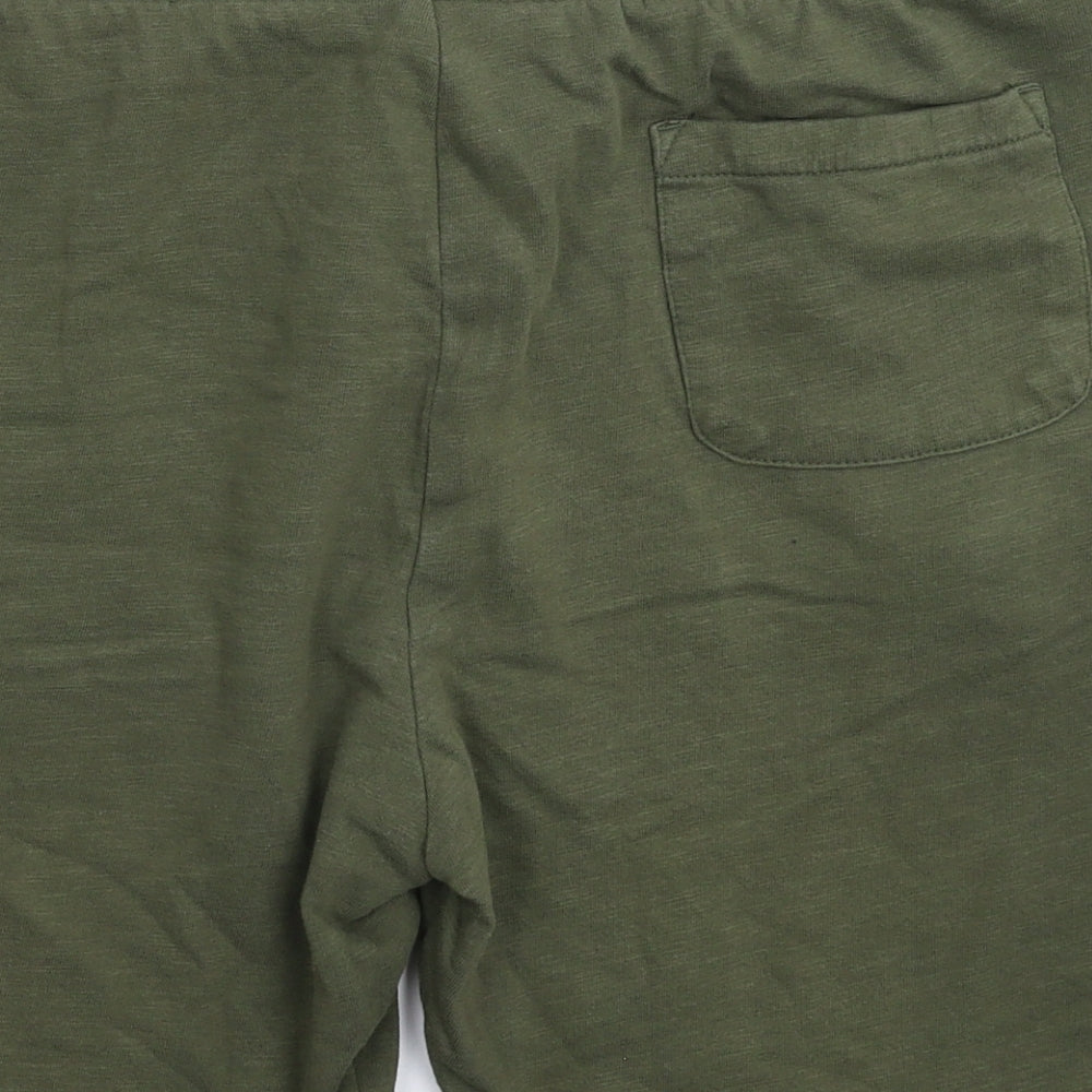 TU Mens Green   Sweat Shorts Size 38