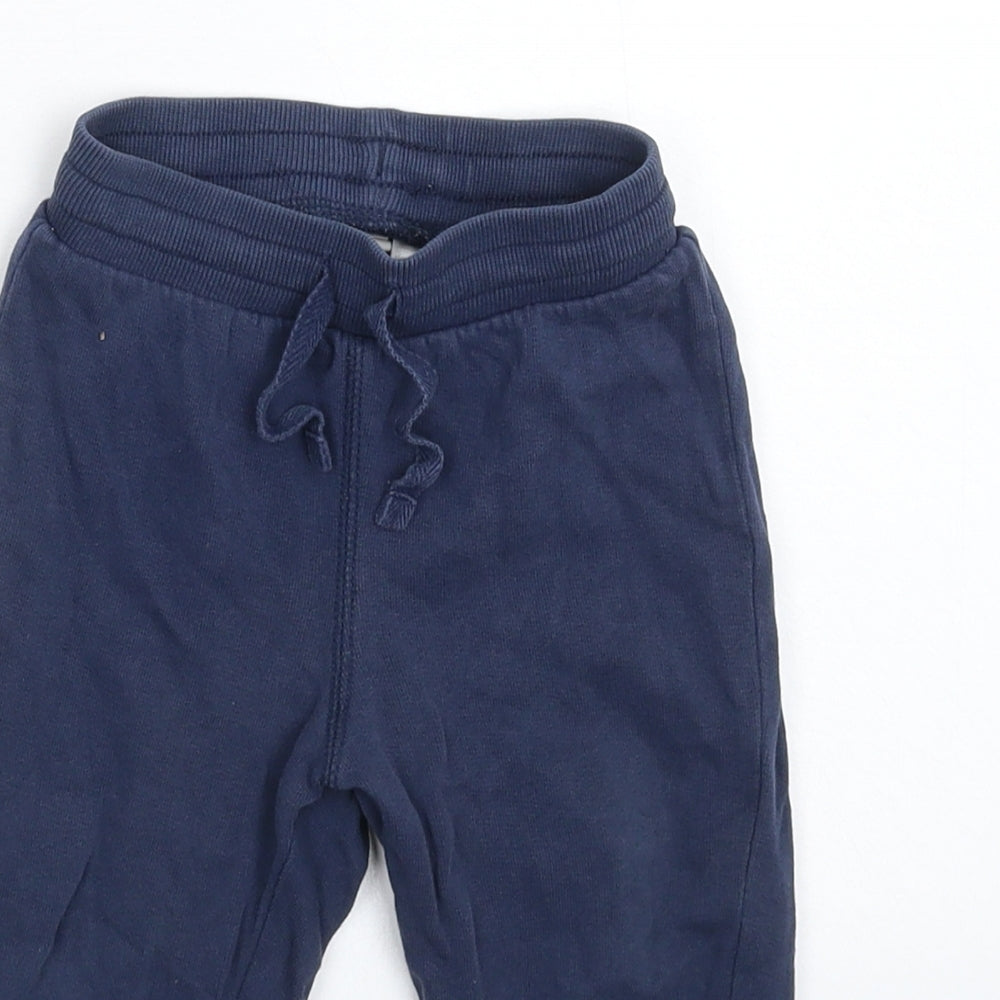 H&M Baby Blue   Jogger Trousers Size 9-12 Months