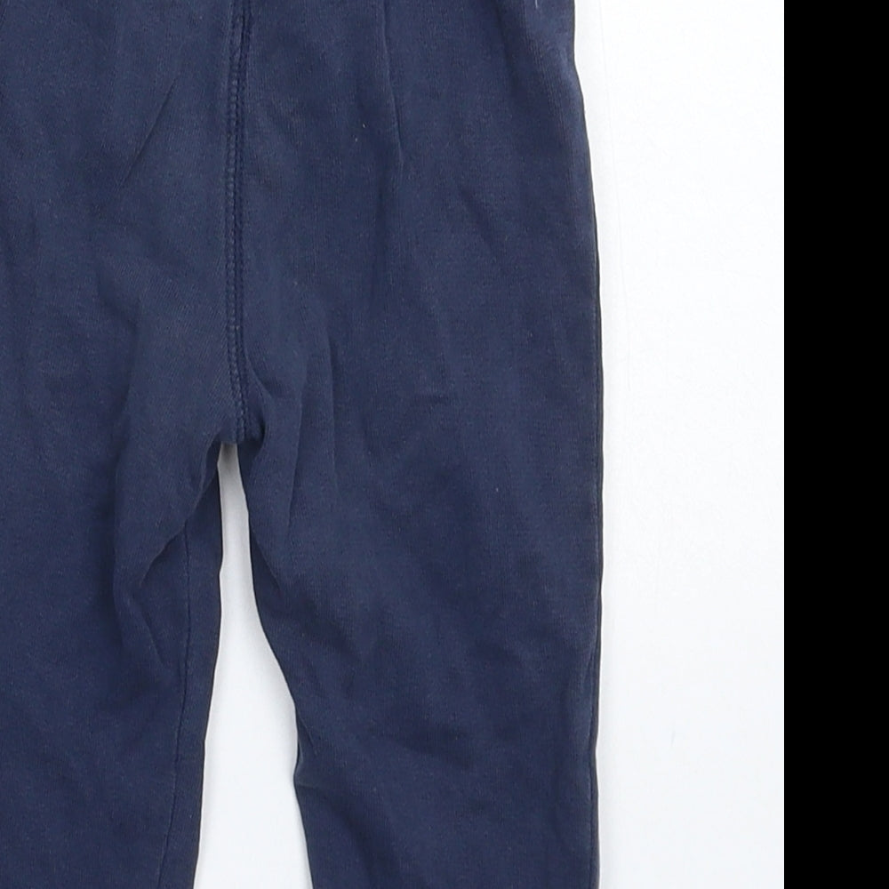H&M Baby Blue   Jogger Trousers Size 9-12 Months
