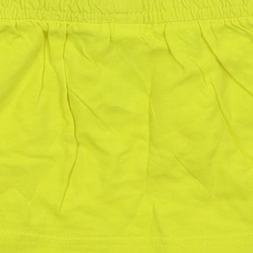 George Girls Yellow  Jersey A-Line Skirt Size 18-24 Months
