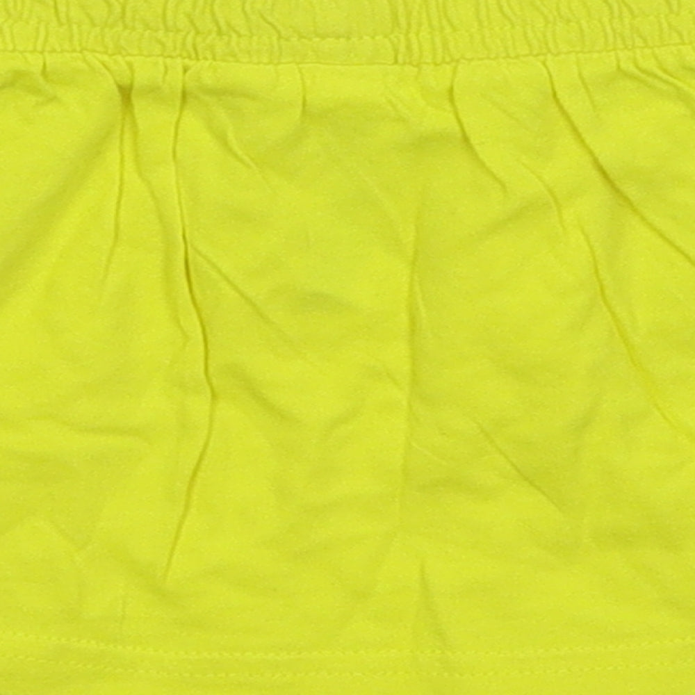 George Girls Yellow  Jersey A-Line Skirt Size 18-24 Months