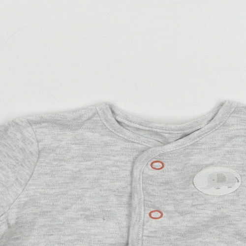 BHS Baby Grey  Jersey Cardigan Jumper One Size