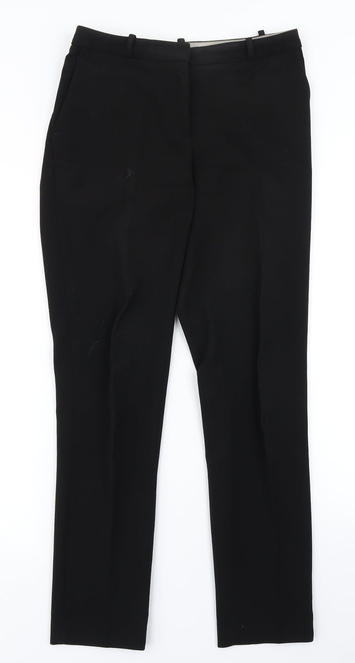 H&M Womens Black   Dress Pants Trousers Size 6 L28 in