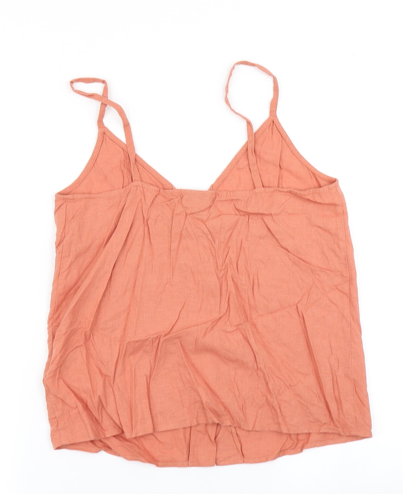 Topshop Womens Brown   Camisole T-Shirt Size 8