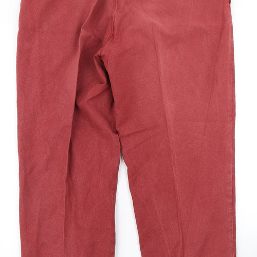 Cuney Crewman Mens Red   Chino Trousers Size 30 in L28 in
