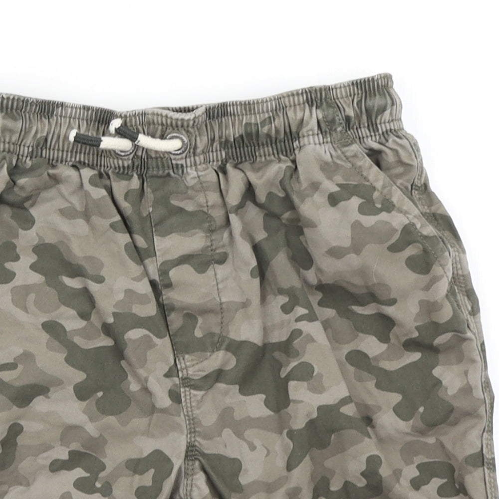 NEXT Boys Green Camouflage  Cargo Shorts Size 11 Years