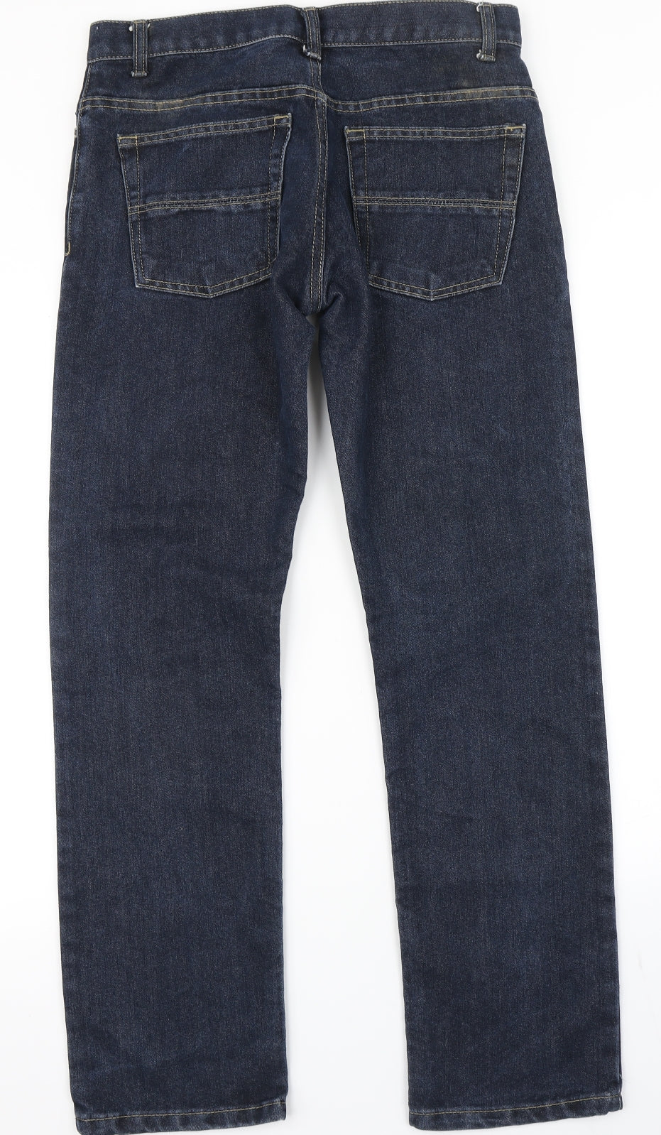Denim Co Mens Blue  Denim Straight Jeans Size 30 in L32 in