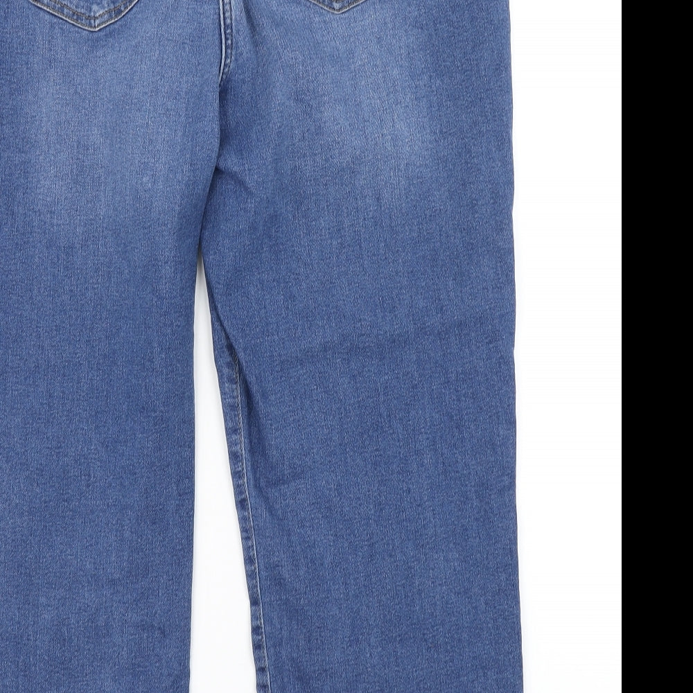 NEXT Womens Blue  Denim Cropped Jeans Size 20 L23 in