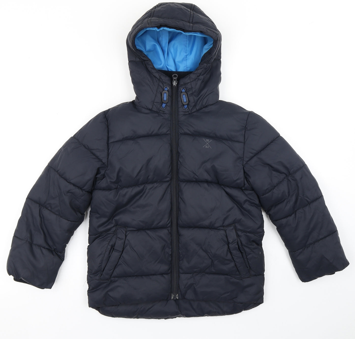 NEXT Boys Blue   Puffer Jacket Coat Size 6 Years
