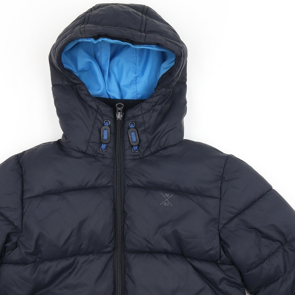 NEXT Boys Blue   Puffer Jacket Coat Size 6 Years