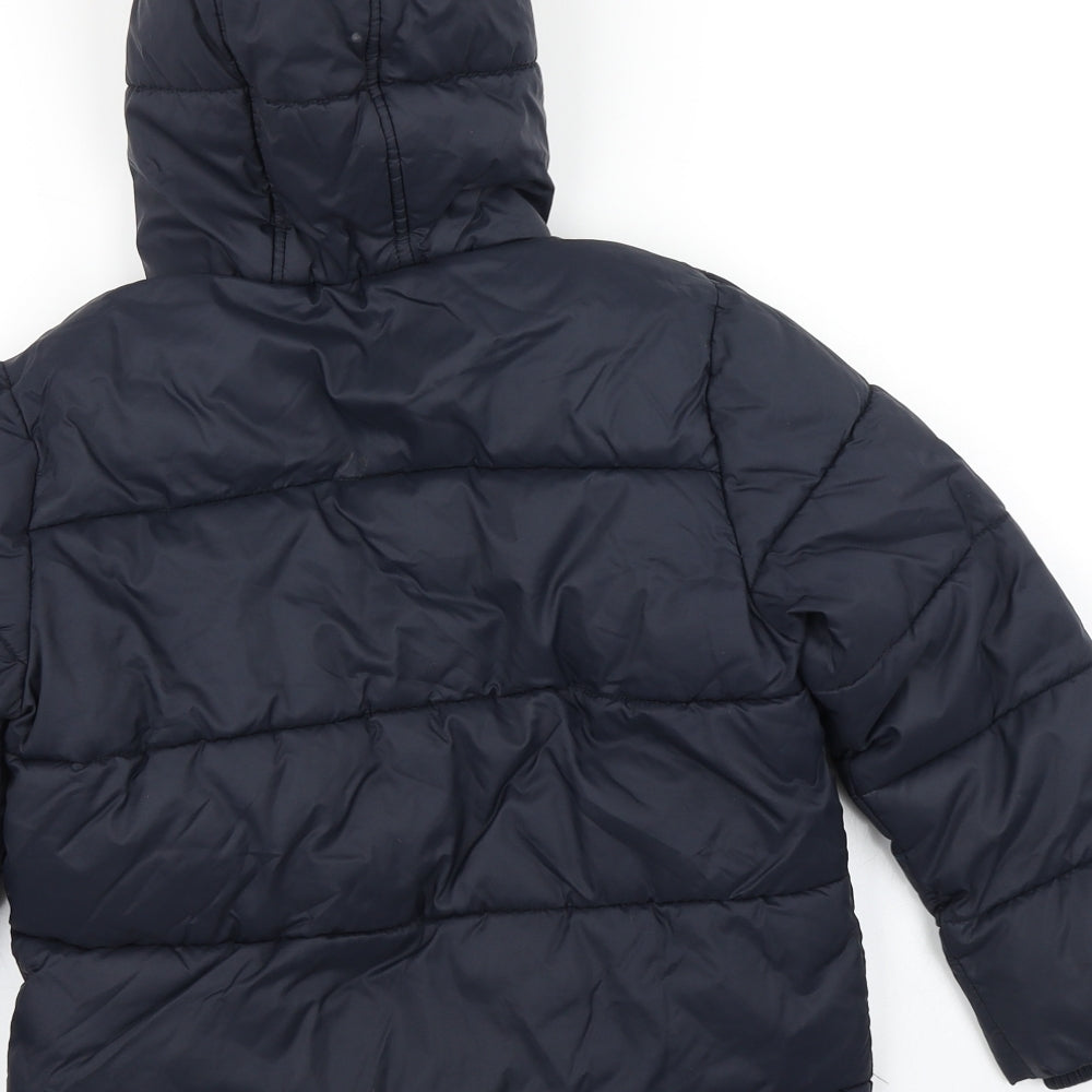 NEXT Boys Blue   Puffer Jacket Coat Size 6 Years