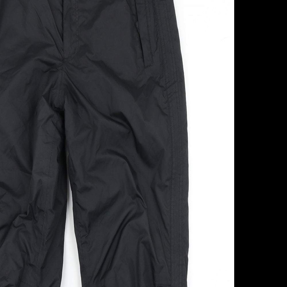 Crane Boys Black   Snow Pants Trousers Size 13-14 Years