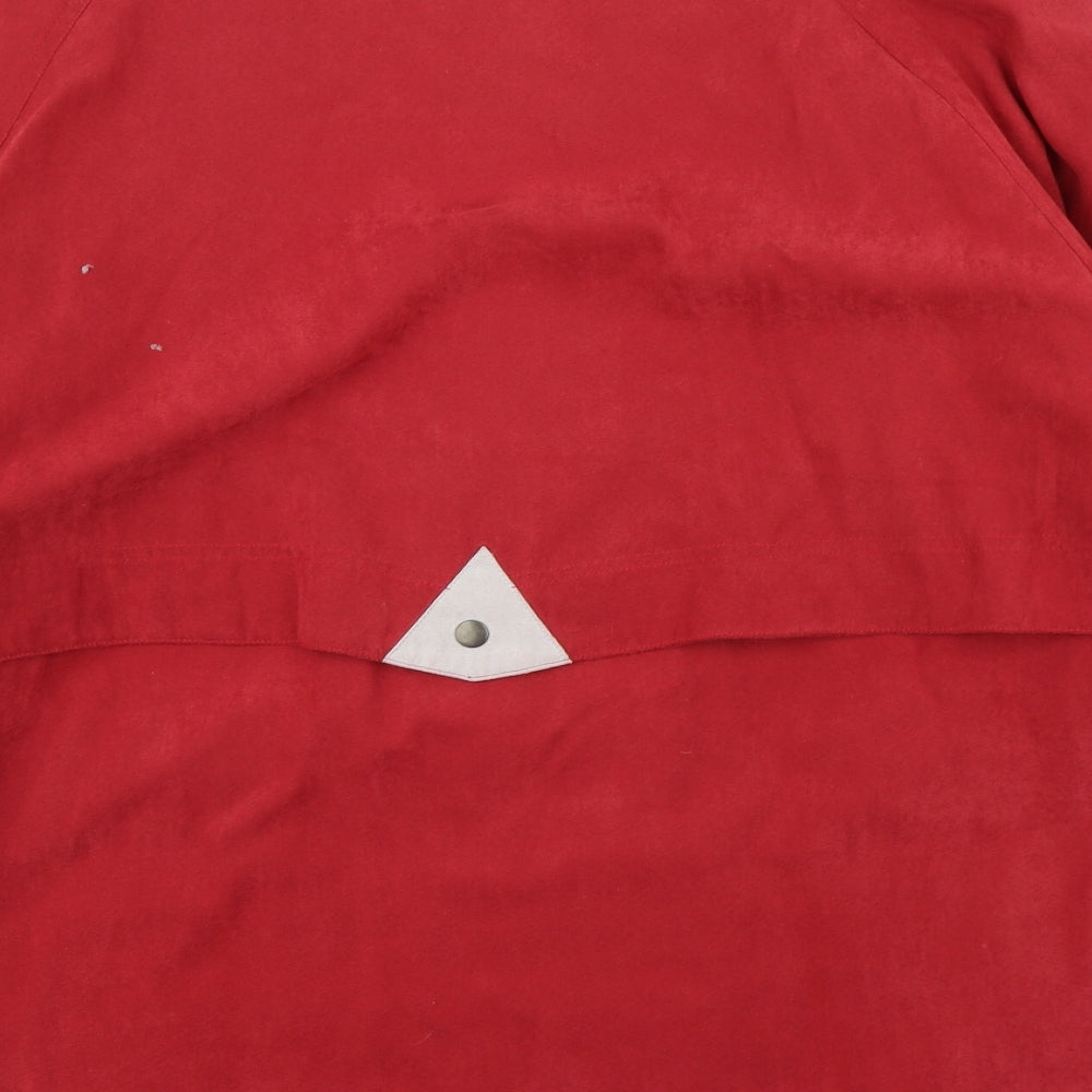 Preworn Womens Red   Puffer Jacket Coat Size 20