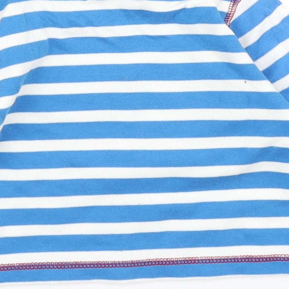 Ladybird Girls Blue Striped  Basic T-Shirt Size 3 Years