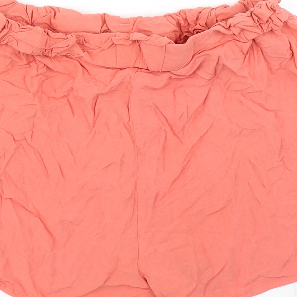 Primark Womens Orange   Mom Shorts Size 12