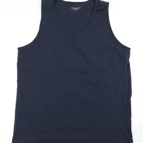 Capsule Mens Blue    T-Shirt Size XL  - Tank
