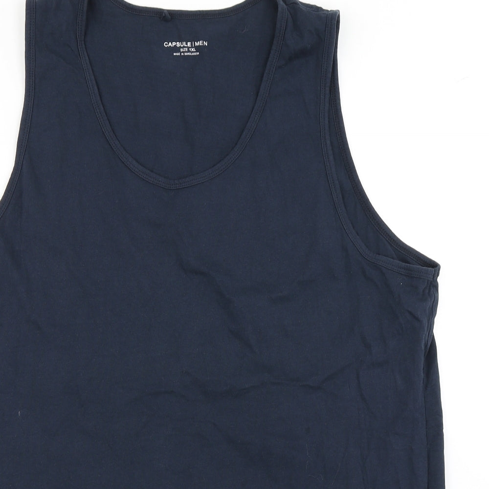 Capsule Mens Blue    T-Shirt Size XL  - Tank