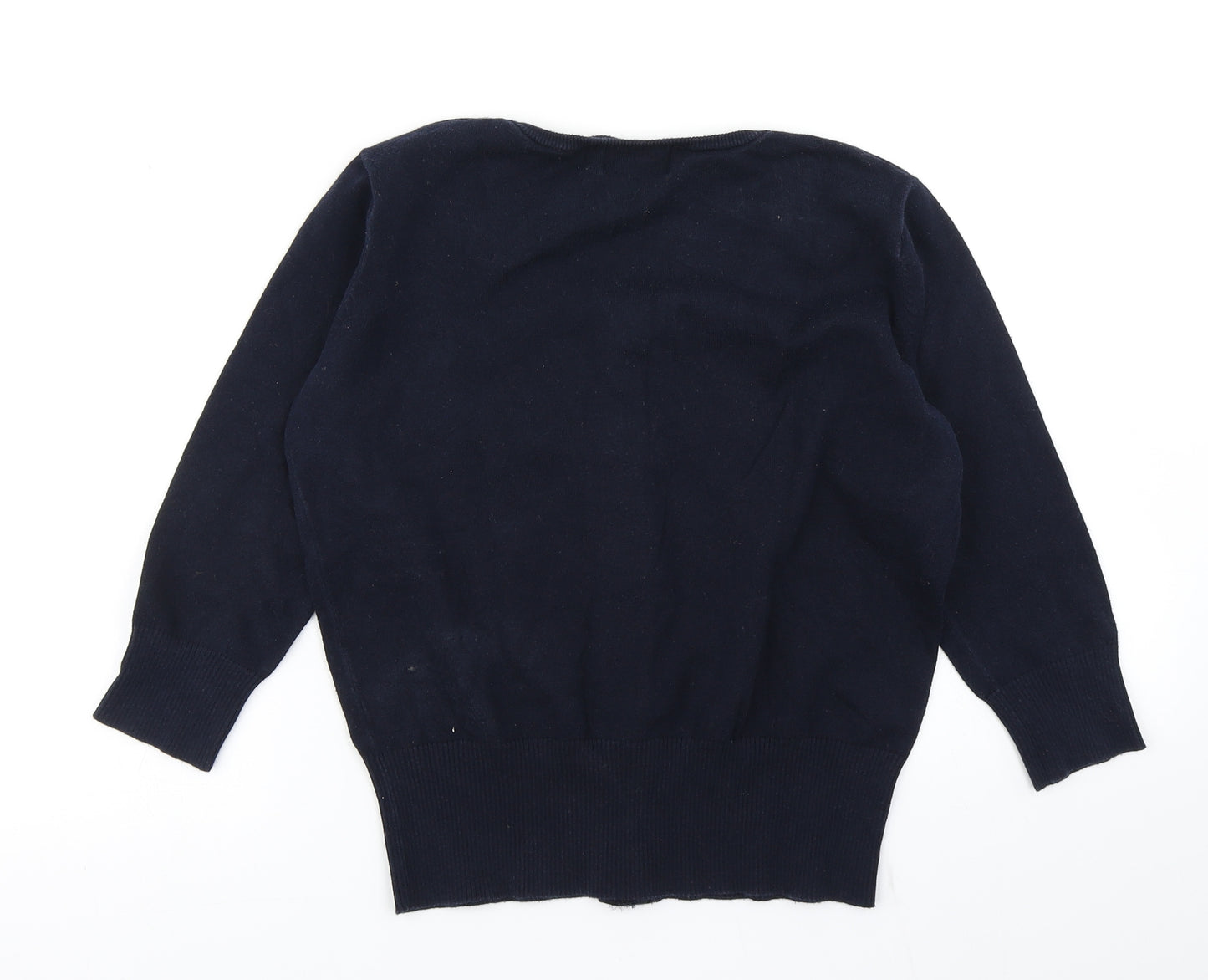 Savida Womens Blue  Knit Cardigan Jumper Size M