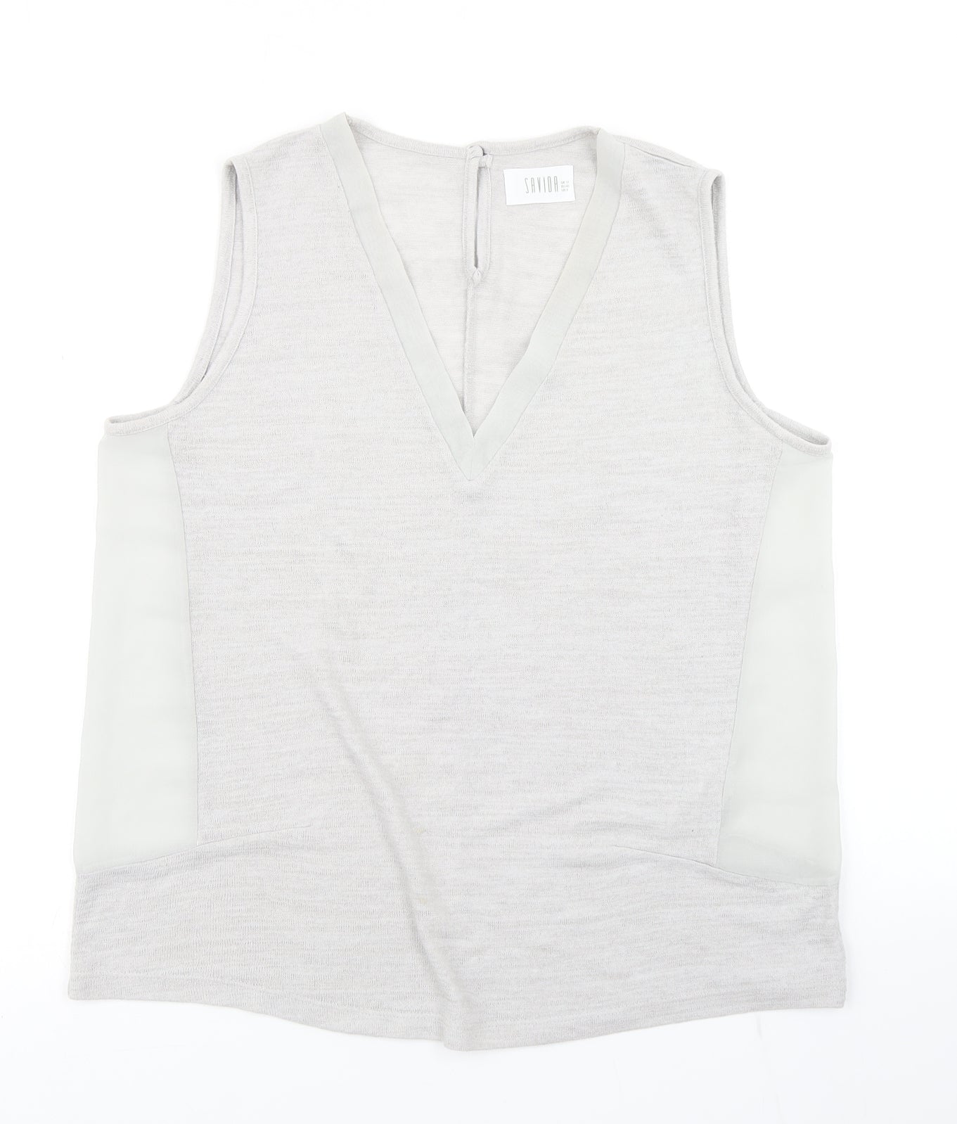 Savida Womens Grey   Basic Tank Size 12