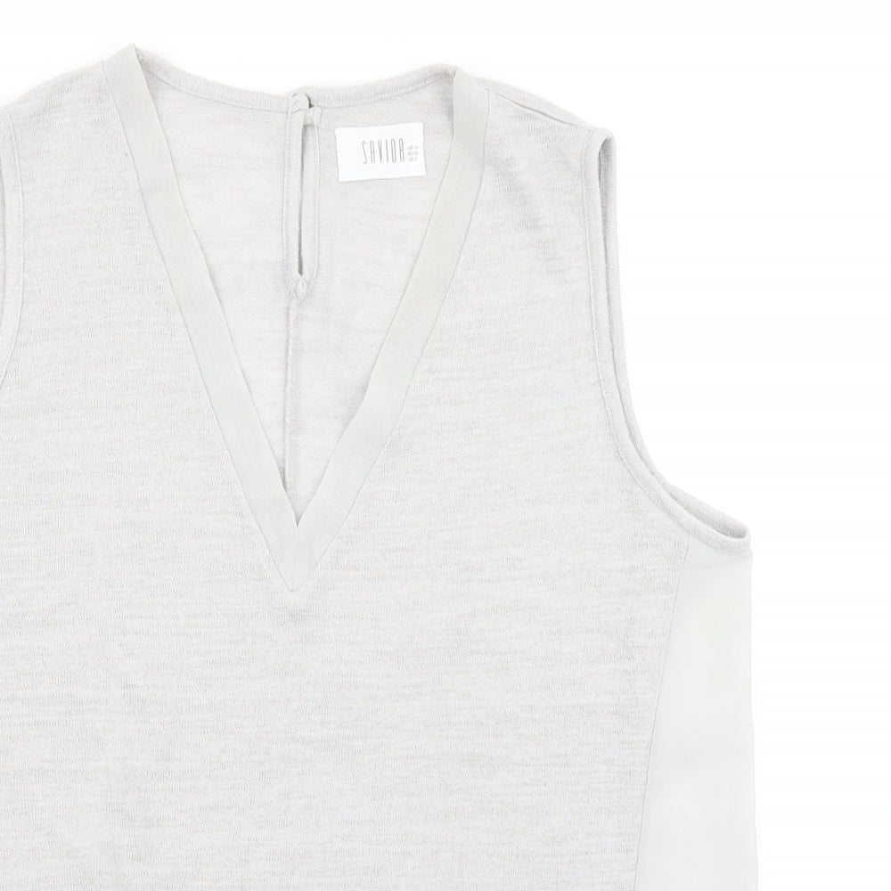 Savida Womens Grey   Basic Tank Size 12