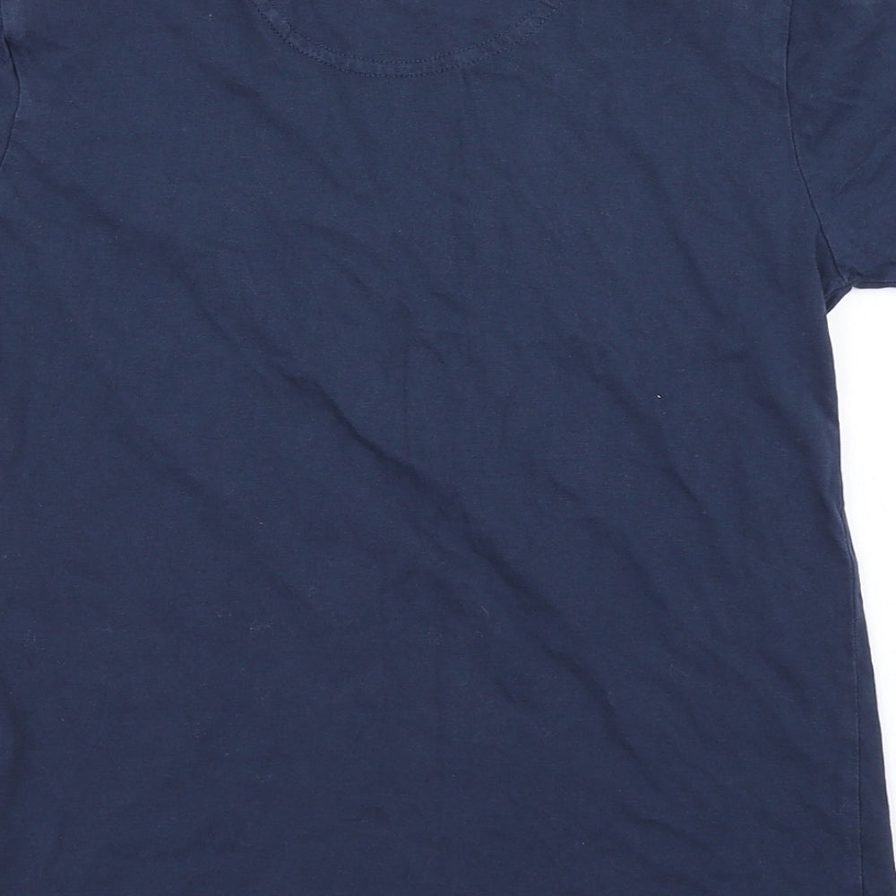 Penguin Boys Blue   Basic T-Shirt Size 10-11 Years