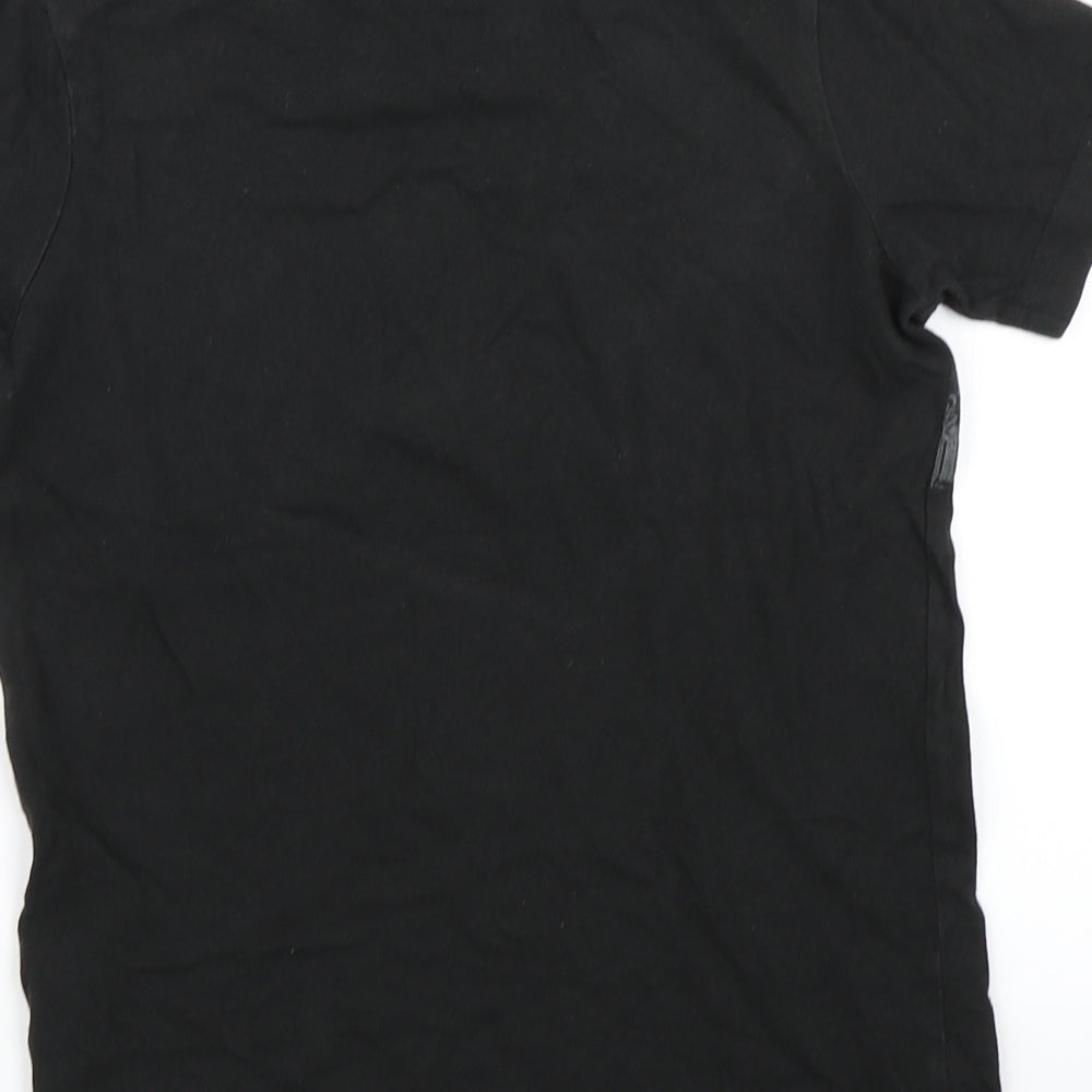 Converse Boys Black   Basic T-Shirt Size 8-9 Years