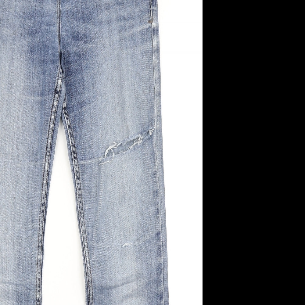 NEXT Womens Blue  Denim Bootcut Jeans Size 12 L27 in - Enhancer