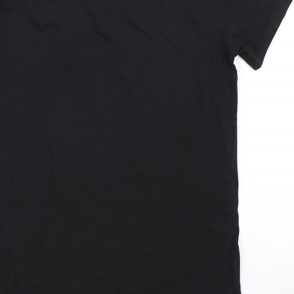 River Island Girls Black   Basic T-Shirt Size 7-8 Years
