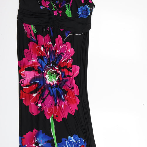 Roman Womens Multicoloured Floral  Maxi  Size 18
