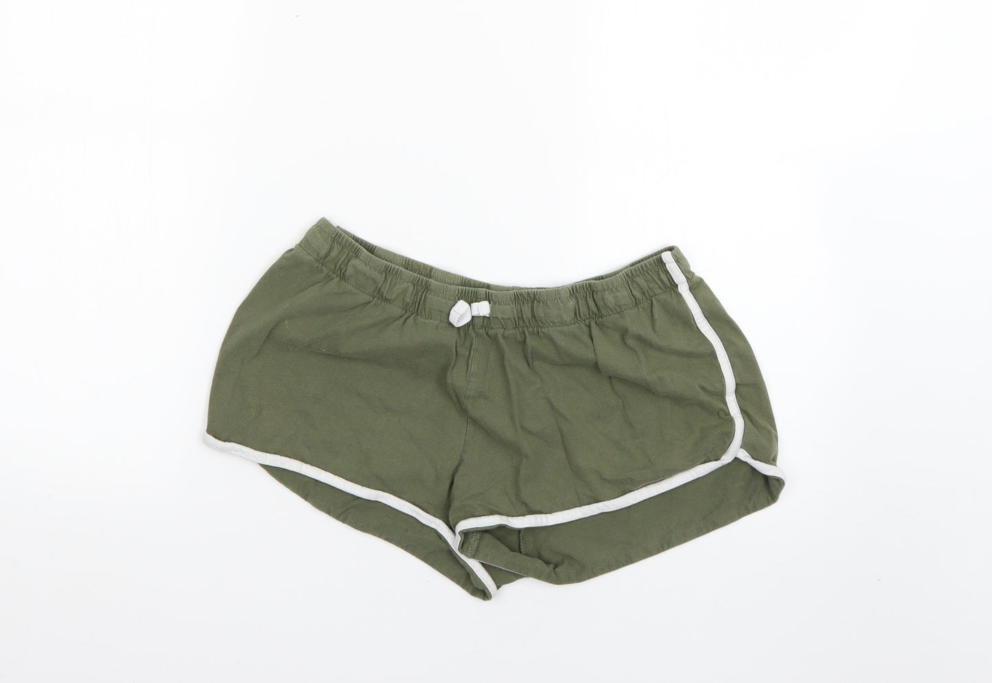 Primark Womens Green   Hot Pants Shorts Size 12