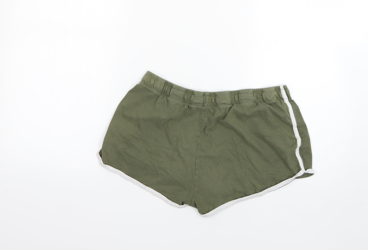 Primark Womens Green   Hot Pants Shorts Size 12