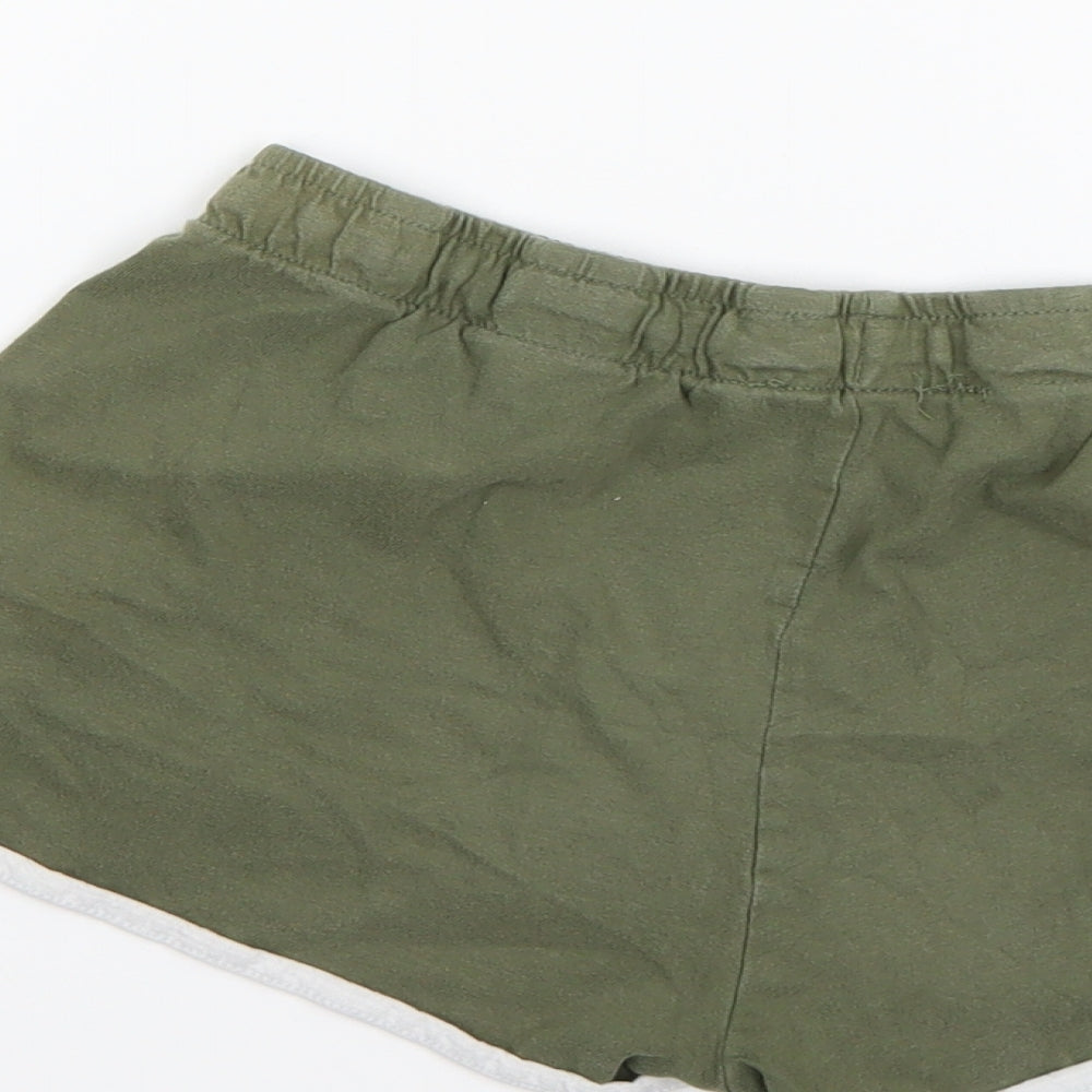 Primark Womens Green   Hot Pants Shorts Size 12