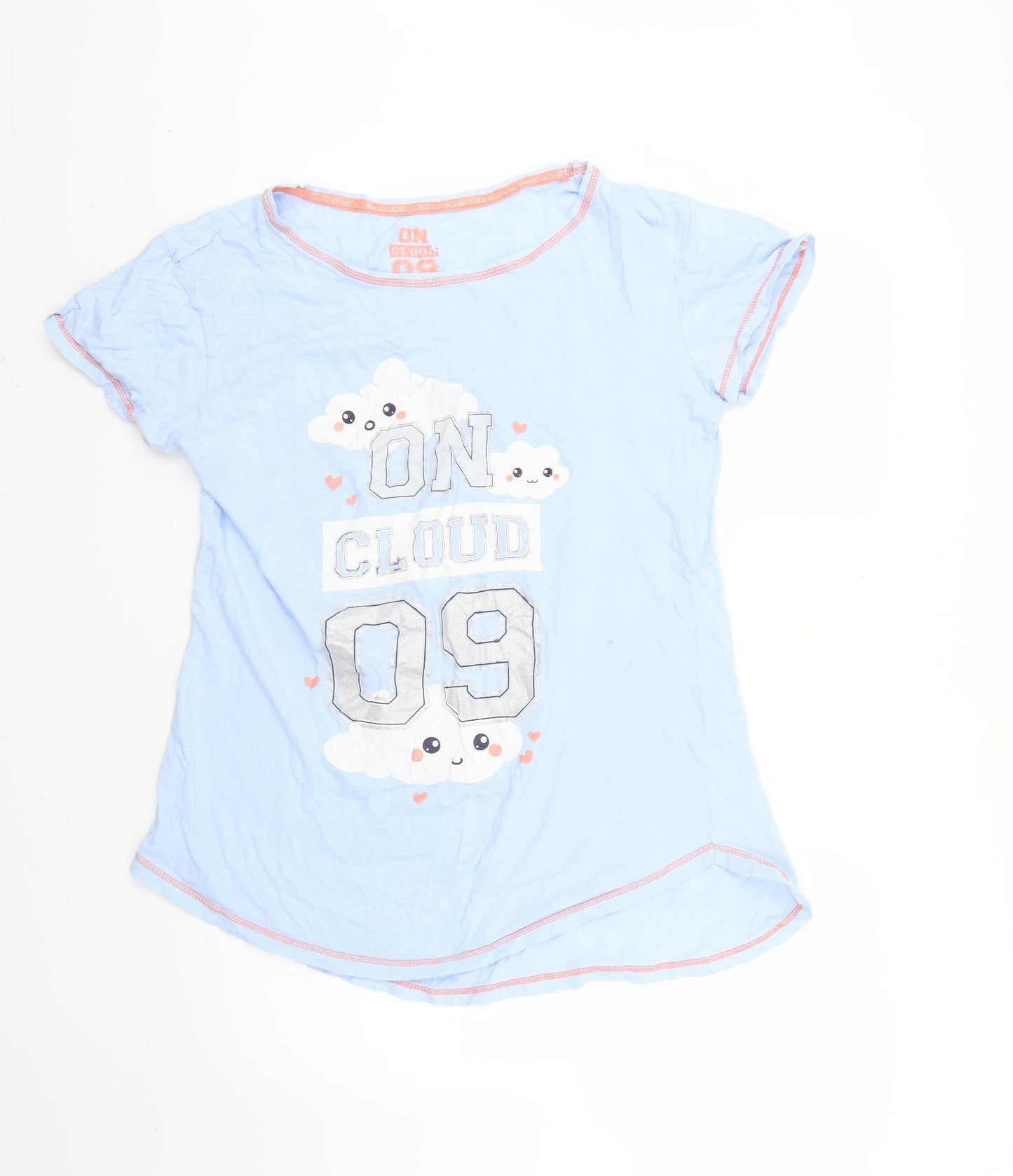 love to lounge Womens Blue   Top Pyjama Top Size 10