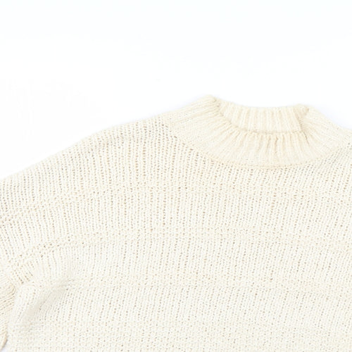 Topshop Womens Beige   Pullover Jumper Size 8