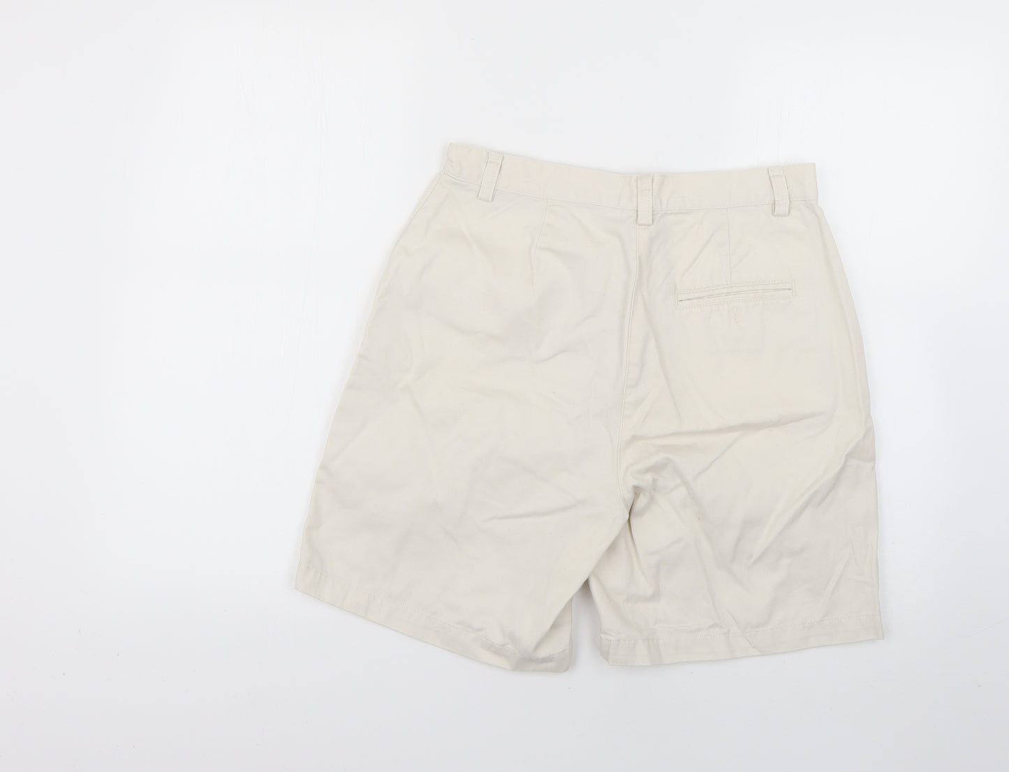 Cotton Traders Womens Beige   Cut-Off Shorts Size 12