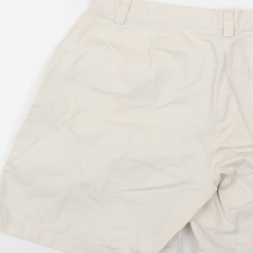 Cotton Traders Womens Beige   Cut-Off Shorts Size 12