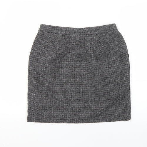 kew 159 Womens Grey Argyle/Diamond  Mini Skirt Size 12