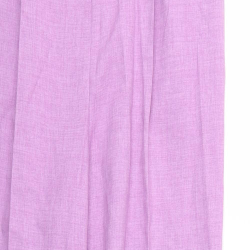 Marks and Spencer Womens Purple   Trousers  Size 14 L26 in