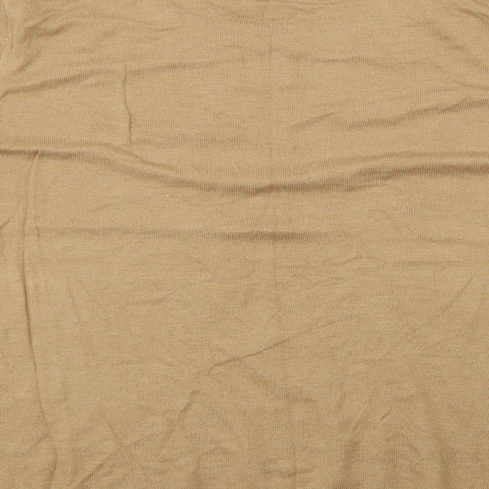 NEXT Womens Brown Striped  Pullover Jumper Size 16