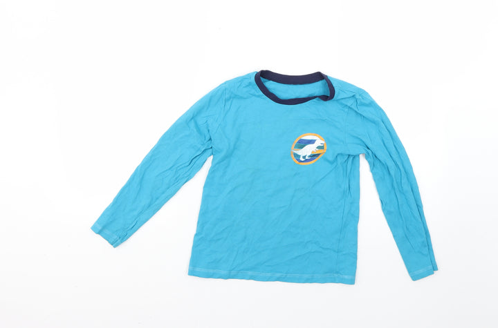 George Boys Blue Pyjama Top Size 7-8 Years