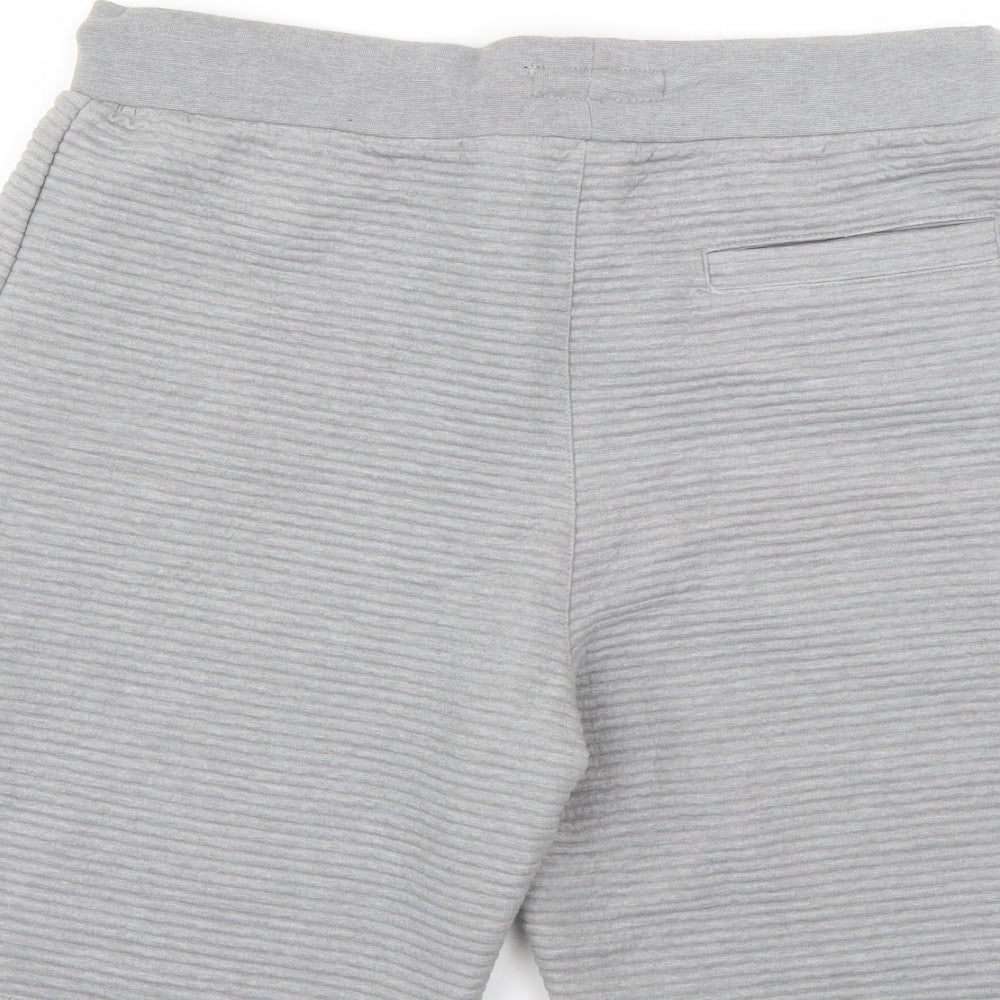 essential threadbare Mens Grey   Sweat Shorts Size 32