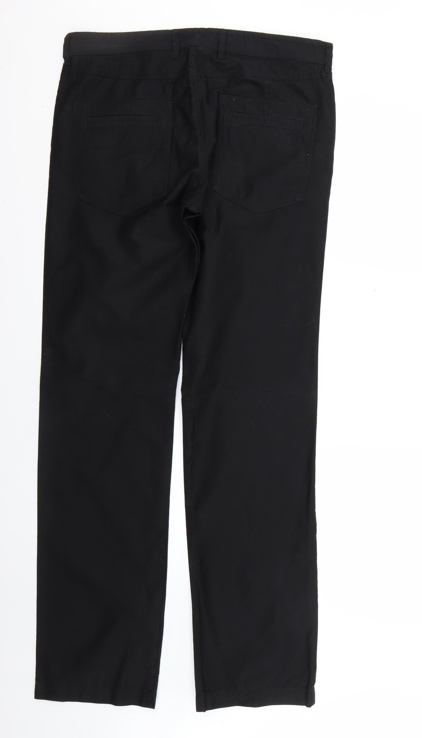 Zara Mens Black   Straight Jeans Size 32 L32 in